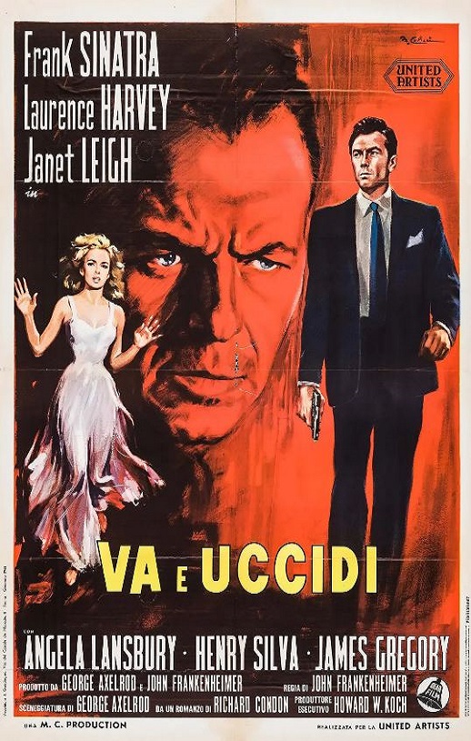 1962年美国经典惊悚片《满洲候选人》蓝光英语中字