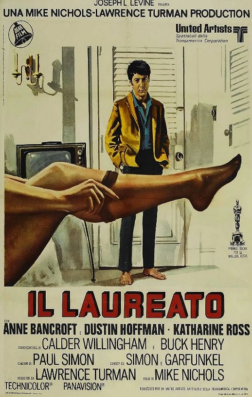 1967年美国经典喜剧片《毕业生》蓝光国英双语中英双字